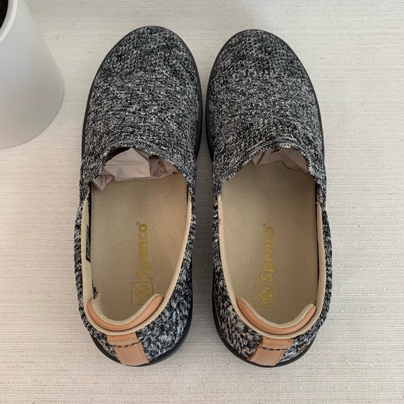 NWOT Spenco Black Knit Coastal Slip-On Loafers Woman’s 7 - Picture 9 of 13